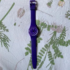Purple Swatch Watch